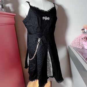Sold🖤Disturbia elder emo dress